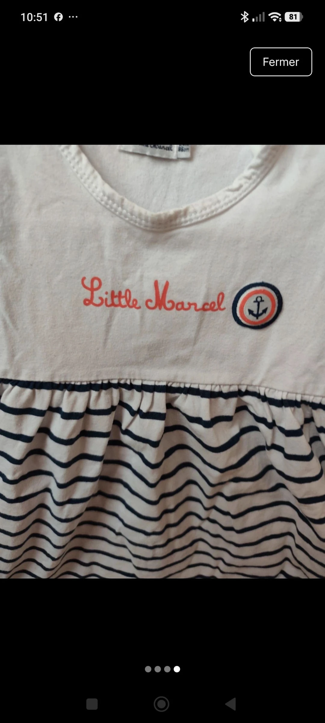 Little Marcel jurk 24 maanden – photo 4